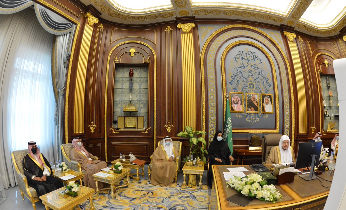 معالي رئيس #مجلس_الشورى في كلمته خلال الجلسة الطارئة للاتحاد البرلماني العربي "لبحث الأوضاع التي تمر...