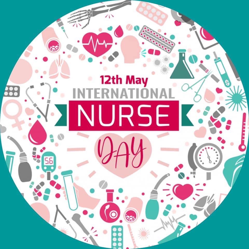 EdBarnsley's tweet photo. Happy International Nurses day from Paeds ED &amp; CAU at Barnsley Hospital! 💗🙂💙#InternationalNursesDay2021 #NHS #paediatrics #frontline #barnsleyhospital https://t.co/snu0MHa9nw