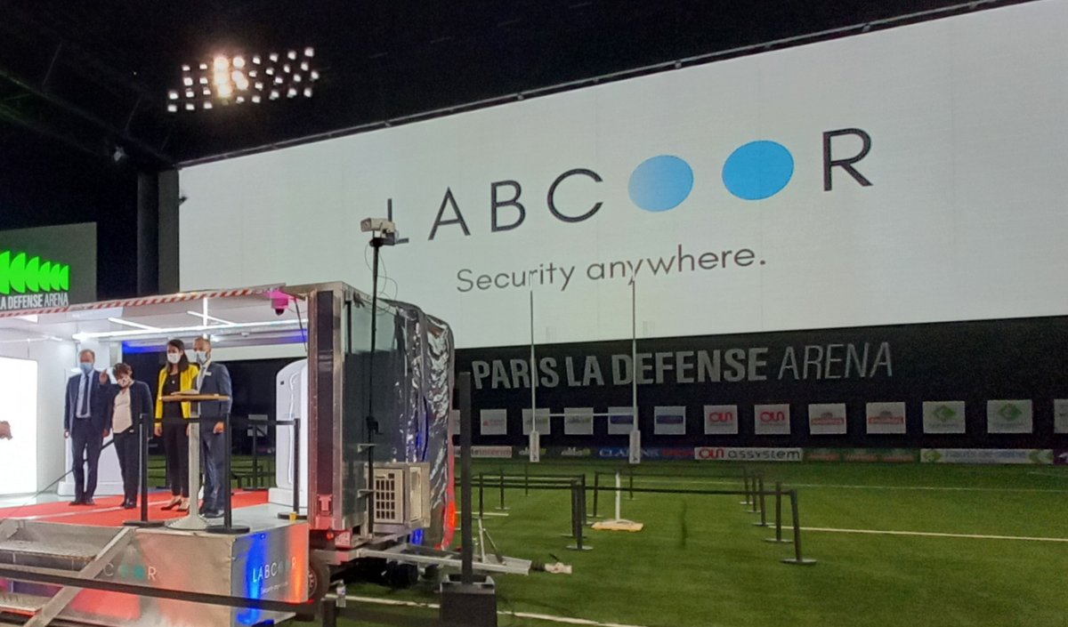 SQYcub's tweet photo. Bravo Ă #Labcoor, startup de @SQYcub pour le lancement de son dispositif de contrĂŽle et filtrage du public Ă @ParisLaDefArena !đ
@sqy @iledefrance @IncubAlliance @InitiativeSqy https://t.co/YWDYcRCJf4
