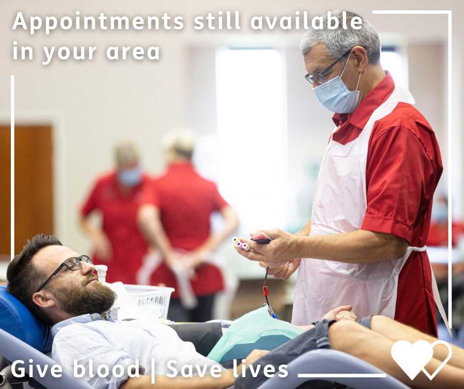Bookings for our Wrexham blood donation sessions are low. Please book to donate in your area if you can
wbs.wales/WrexhamMayor