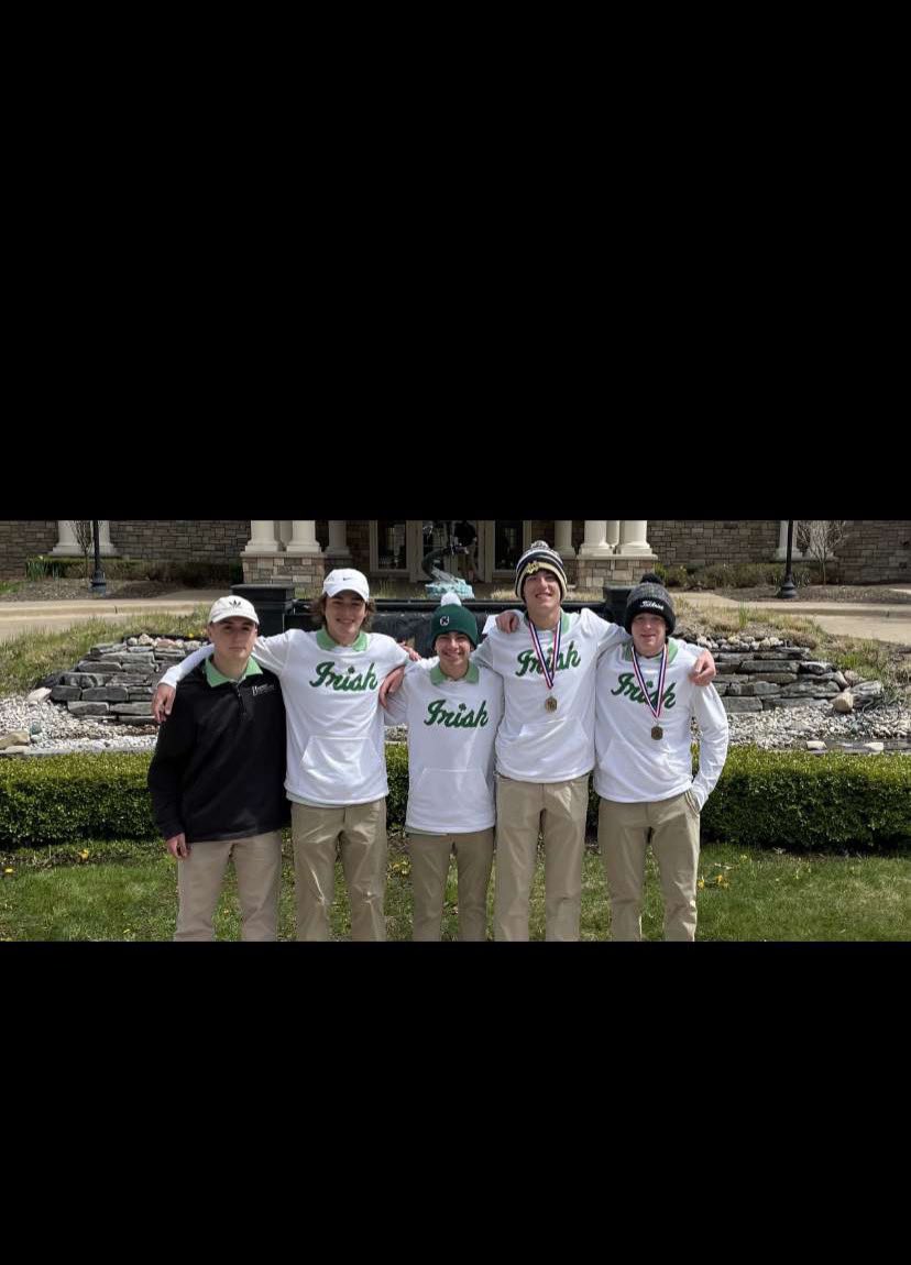 GolfHackett's tweet image. The Irish shot a team score of 336 at Tullymore GC. The Irish were led by Tommy Keyte and his second place finish scoring a 69!! Ben Bridenstine came in third with a 71. Niklas Johansson shot 96.  #PYL #IANF