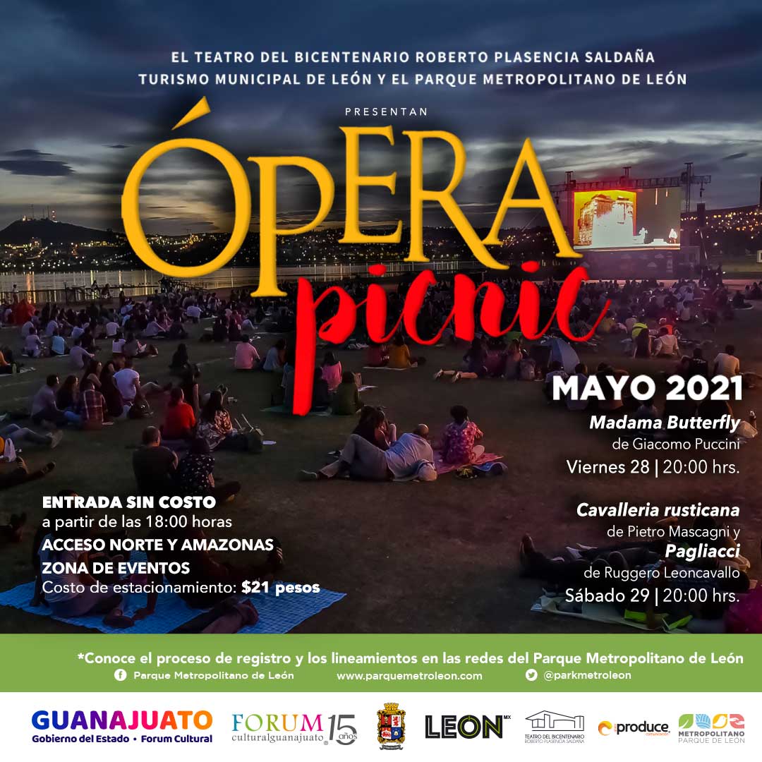 guanajuato's tweet photo. No te puedes perder las funciones de la #OperaPicnic que @TeatrodelB @parkmetroleon  y @turismo_leon tienen para ti este mes de mayo 😱❤️ ¡Entrada gratuita! 🎟️ Yo si voy a ir #YTúQuéVasAHacer https://t.co/PUTCW998yN
