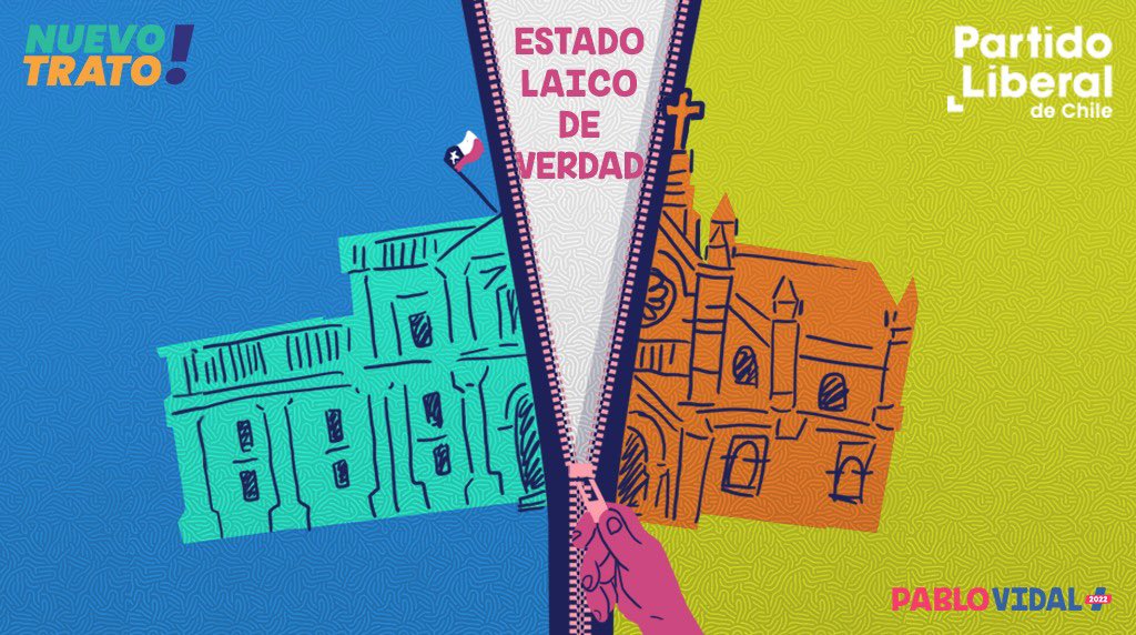 vladomirosevic's tweet photo. Las candidaturas constituyentes de @Liberales_Chile y @ElNuevoTrato han firmado un compromiso para que la nueva Constitución no imponga una creencia en particular frente a la conciencia de los ciudadanos. 

Para avanzar en un verdadero #ChileEstadoLaico https://t.co/JHZkRS474w