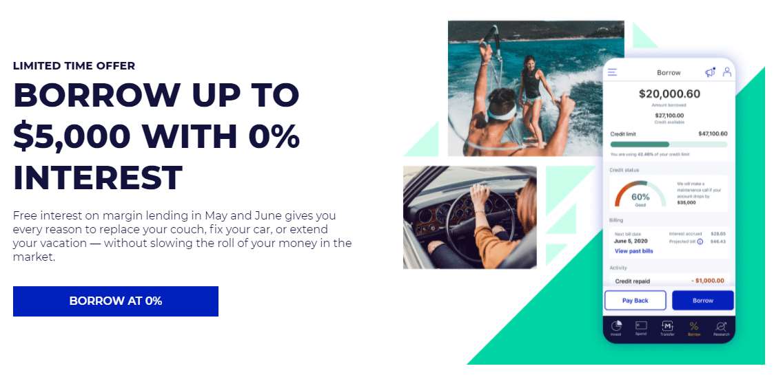 synvesting's tweet photo. @M1_Finance offers interest-free loans &amp; margin - lowers the minimum for M1 Borrow: https://t.co/SKVXX4Kz19 https://t.co/J0BxNfuORj