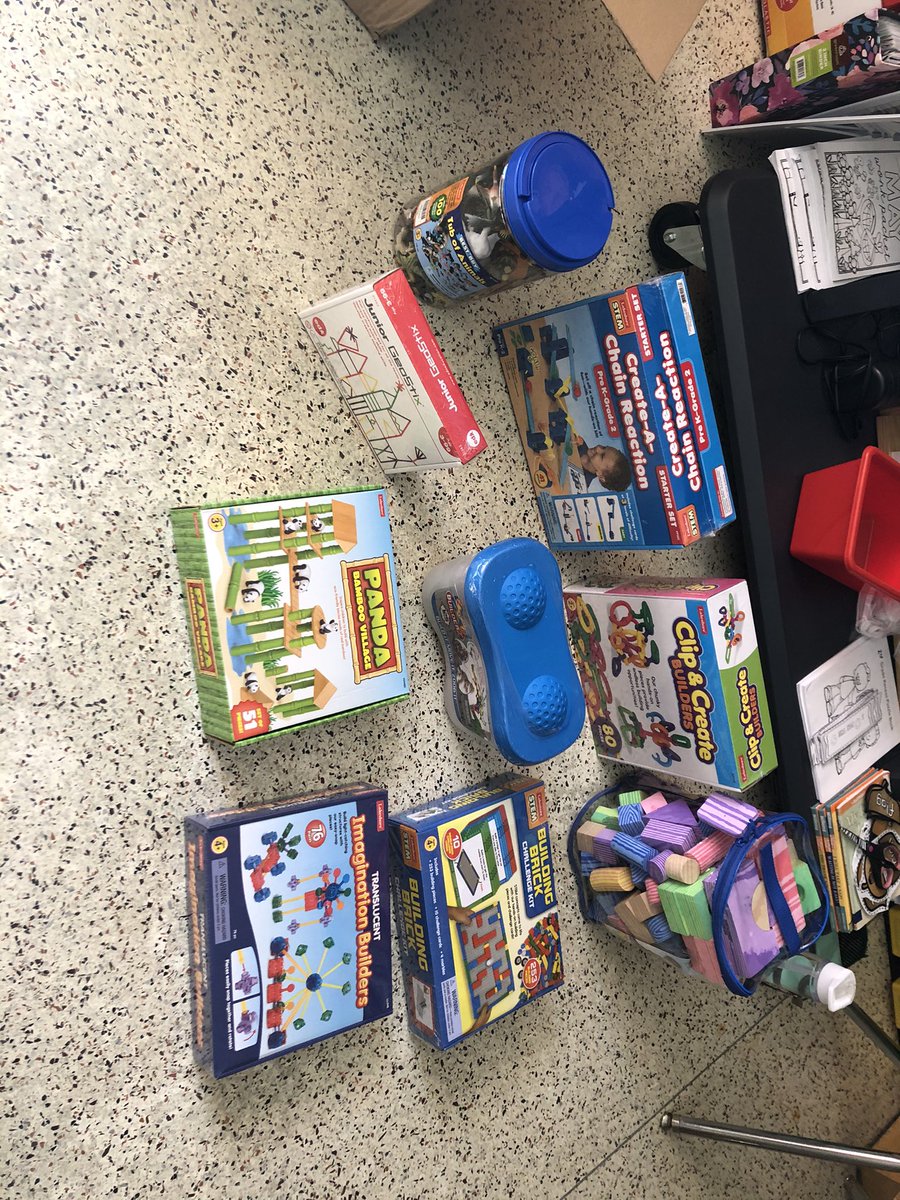 Our new STEM indoor recess choices from <a href="/LakeshoreLM/">Lakeshore Learning</a> came via some amazing donors at <a href="/DonorsChoose/">DonorsChoose</a>!!
