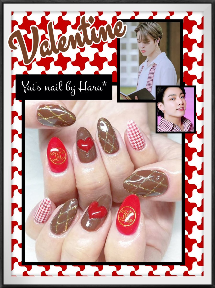 yui_nailmemo's tweet photo. 2021.01.26
Valentine nail♥

バレンタインシーズンにしてもらったネイルです❤
デザインは衣装から✨

#BTSnail #ARMYnail #JIMINnail #nail #HARUnail https://t.co/3K430B8wH0