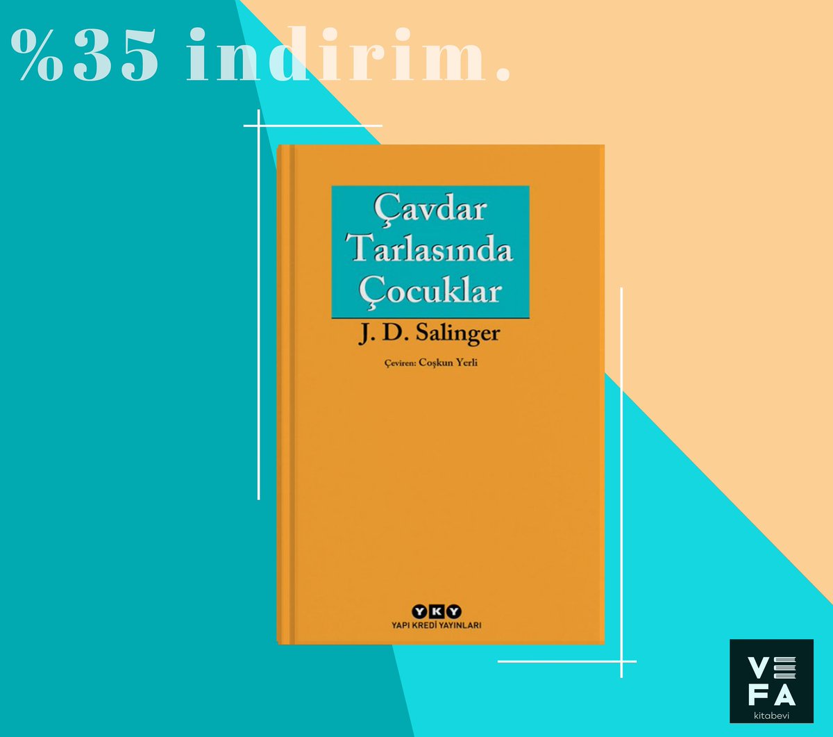 vefakitabevim's tweet photo. Bir kitabı okuyup bitirdiğiniz zaman, bunu yazan keşke çok yakın bir arkadaşım olsaydı da, canım her istediğinde onu telefonla arayıp konuşabilseydim diyorsanız, o kitap bence gerçekten iyidir.
J. D. Salinger
#KitapAlıntıları https://t.co/aqp3LkznPb