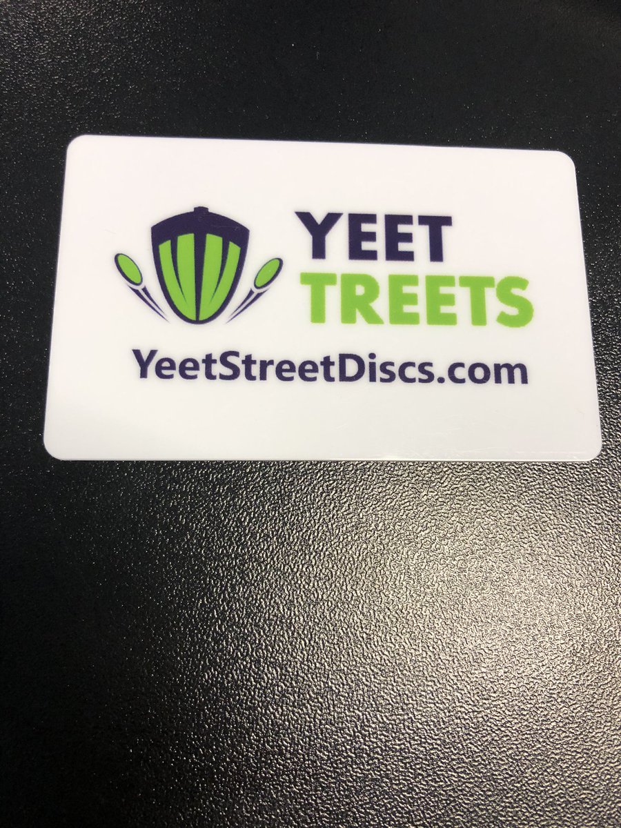Birthdays, Father’s Day, Just because? How about some YEET TREETS? Physical gift cards available in store or order a virtual gift card at yeetstreetdiscs.com.