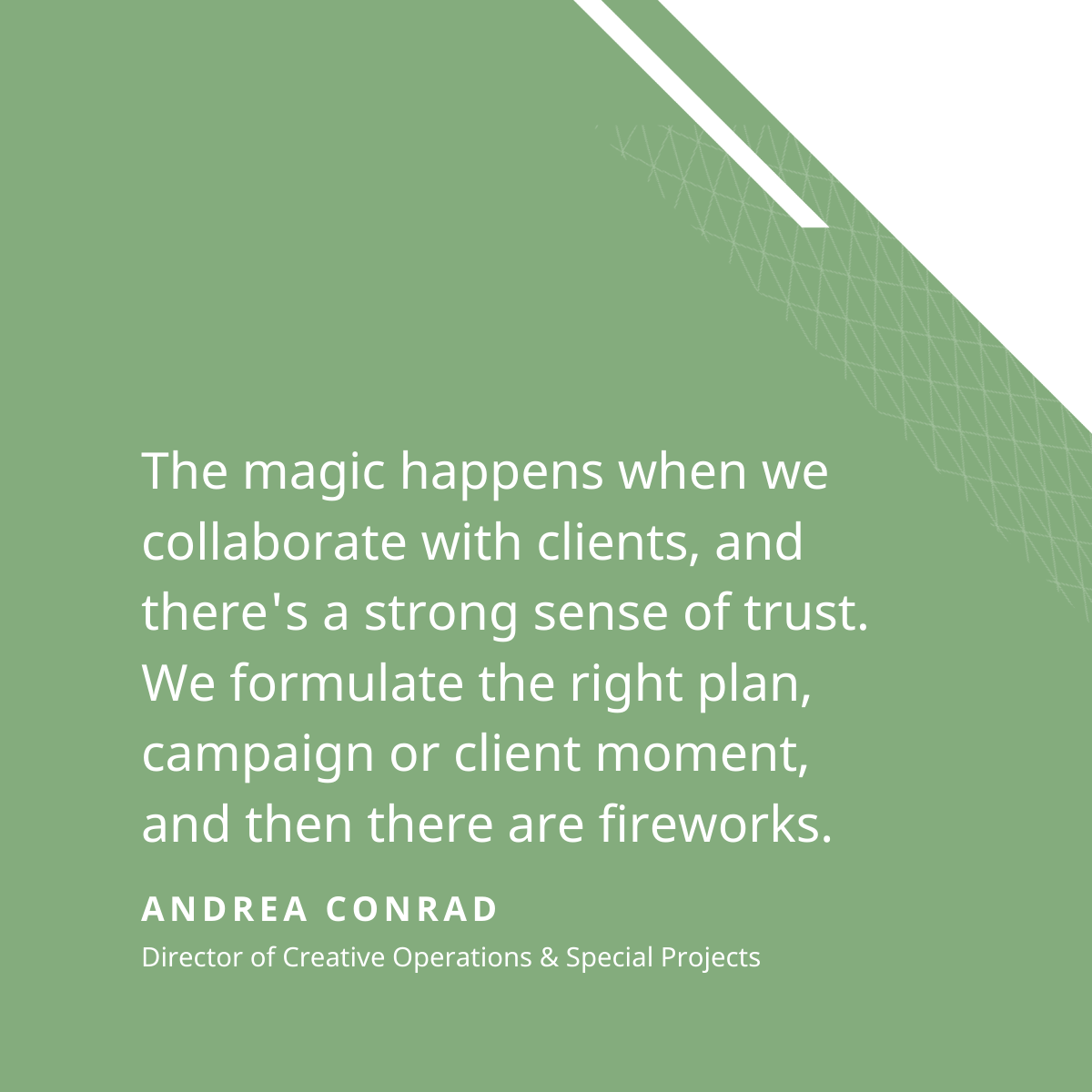 identitypr's tweet photo. Director of Creative Operations and Special Projects @andrea_pecs has been leaving a mark on Identity and our client portfolio for 9 years. She oversees our creative team and works closely with brands seeking to strengthen their look and voice. #LeaveAMark https://t.co/netfGRe6U3