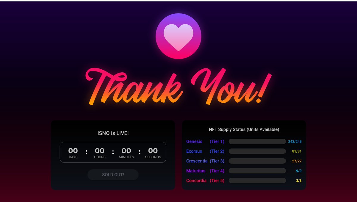 torum_official's tweet photo. Team Torum would like send the biggest THANK YOU to all our beautiful Landers who participated in our recently held #ISNO public sale.
You guys are truly amazing! https://t.co/dpM9yDJ64c
