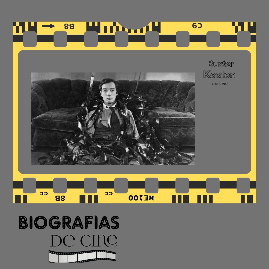 🎞️🎞️Se nos ha complicado un poco la edición 🎬📽️😅pero en breve tendréis en nuestro canal de You Tube la bio de Buster Keaton🎞️🎞️

#cinemalovers
#biosdecine
#cienfilos
#iauned