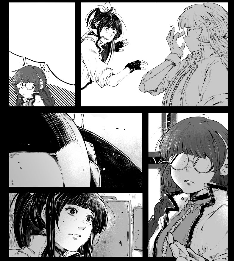 Page du chapitre 1 Page #wip du chapitre 31
#greenmechanic Je reprend du service! yé!