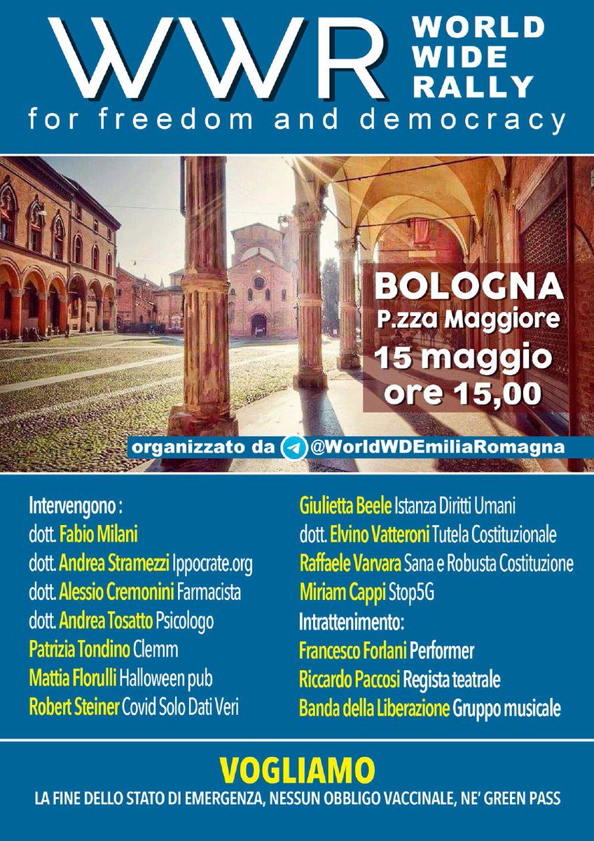AStramezzi's tweet photo. Ci vediamo Sabato a Bologna? https://t.co/cDgwdn739f