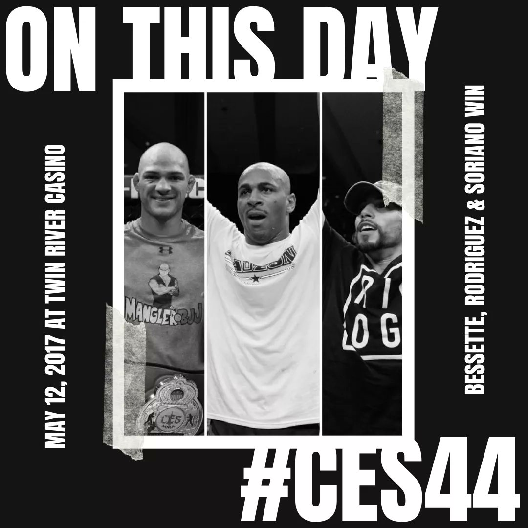 CESMMA's tweet photo. 🚨 #OnThisDay in 2️⃣0️⃣1️⃣7️⃣ @Mangler_MMA, @mrodmma &amp; @ssorianoMMA helped cash their ticket to the #UFC with stoppage victories at #CES44 at @twinrivercasino

Don't miss Sean's return to the Octagon Saturday at #UFC262 👊🏽💪🏽🙌🏽 #CEStotheUFC https://t.co/sC1YuoKwMP