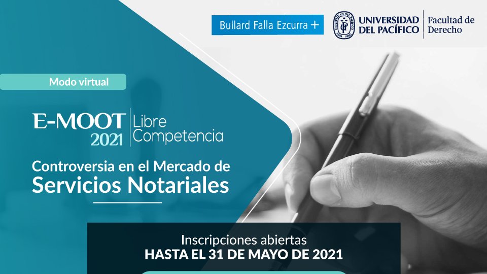 BFE_oficial's tweet photo. ¿Ya te inscribiste?

¡Pon a prueba tus destrezas y conocimientos de Derecho de la Competencia y análisis de mercados en el E-MOOT 2021!

📱 Inscríbete en el siguiente link: https://t.co/lDqo70Nocc
#mootbfe+ #moot2021 https://t.co/Pkf5bXxLIA
