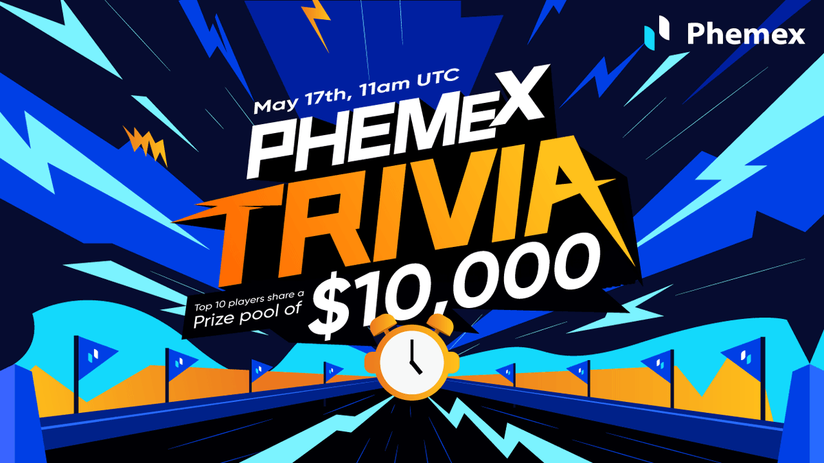 Phemex_official's tweet photo. The next #PhemexTrivia topic is Meme Coins! 🐕 🍌 🌕 🐸. Mark your 📅  for Monday at 11am UTC so you can put your knowledge to the test - top 10 players each get a portion of the $10k prize pool! Everyone who gets 7 or more questions correct gets a $15 trading bonus! #wincrypto https://t.co/iNaqZKncux