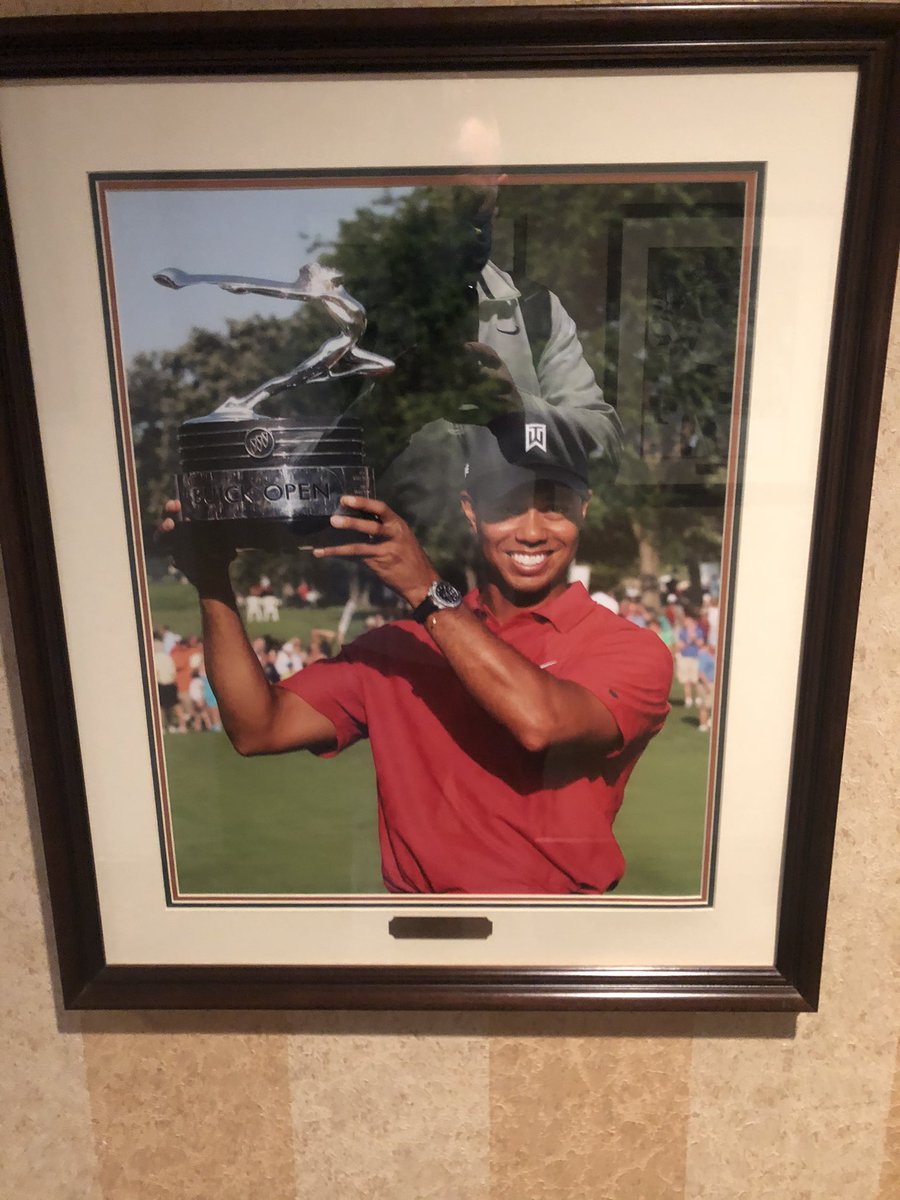 Jason_Bubba_Mac's tweet photo. @TigerWoods My High School team is playing Warwick Hills today in Grand Blanc where you won 3 times!!! So cool to see all the history of this event!!! Get well soon TW!!! #OP https://t.co/6OHmGGuBQh