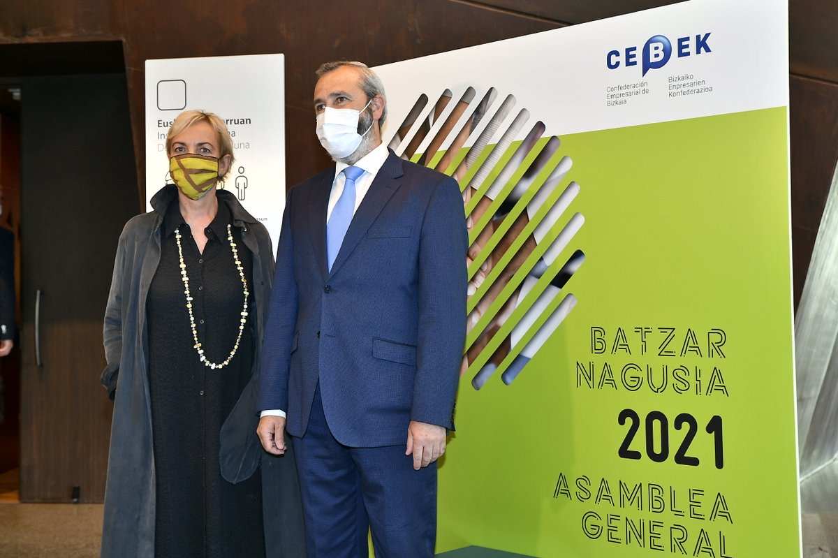 CEBEK Confederación Empresarial de Bizkaia tweet media