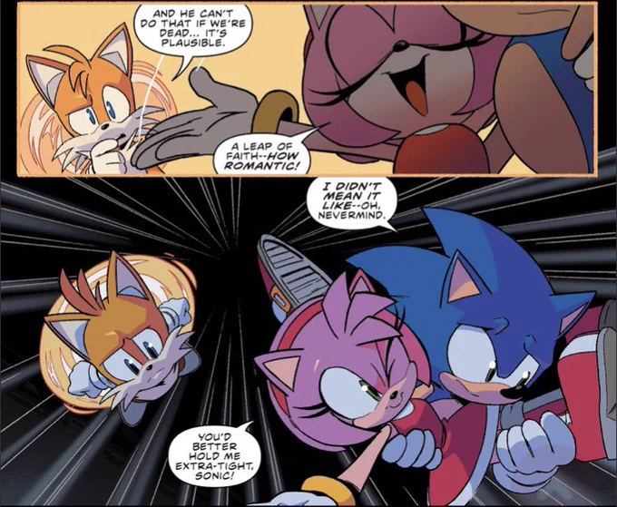 // Sonic IDW spoilers 

Amy my beloved😭✨ 