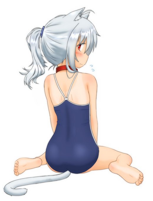 If you follow me, your TL will be filled with illustrations of school swimsuits. 