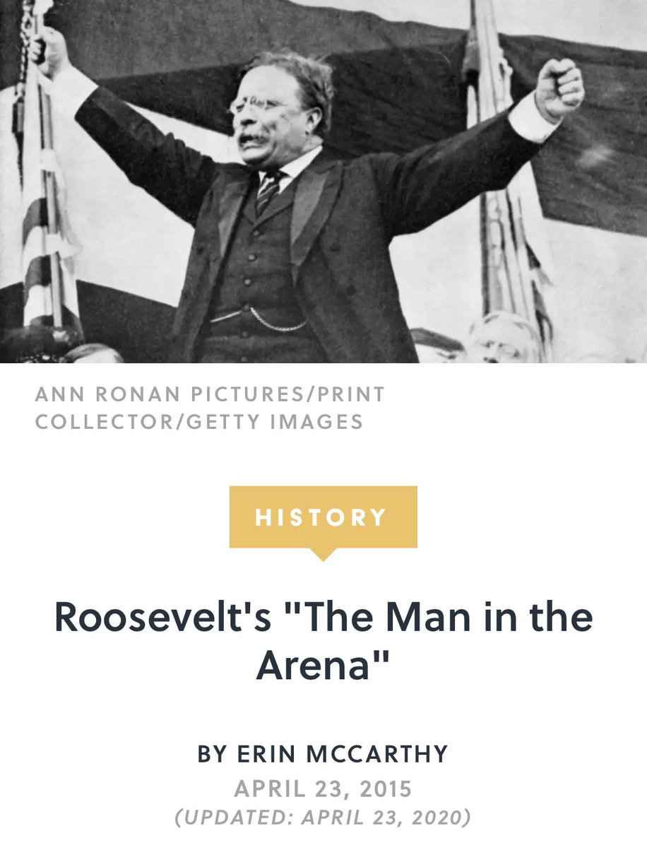 ClantonsCorner's tweet photo. “It’s not the critic who counts...it’s the man in the arena.” If we remain steadfast &amp; focused on our goals we will find success. Have faith, put in the work, and face your obstacles head on. https://t.co/NWYSkMeOlT