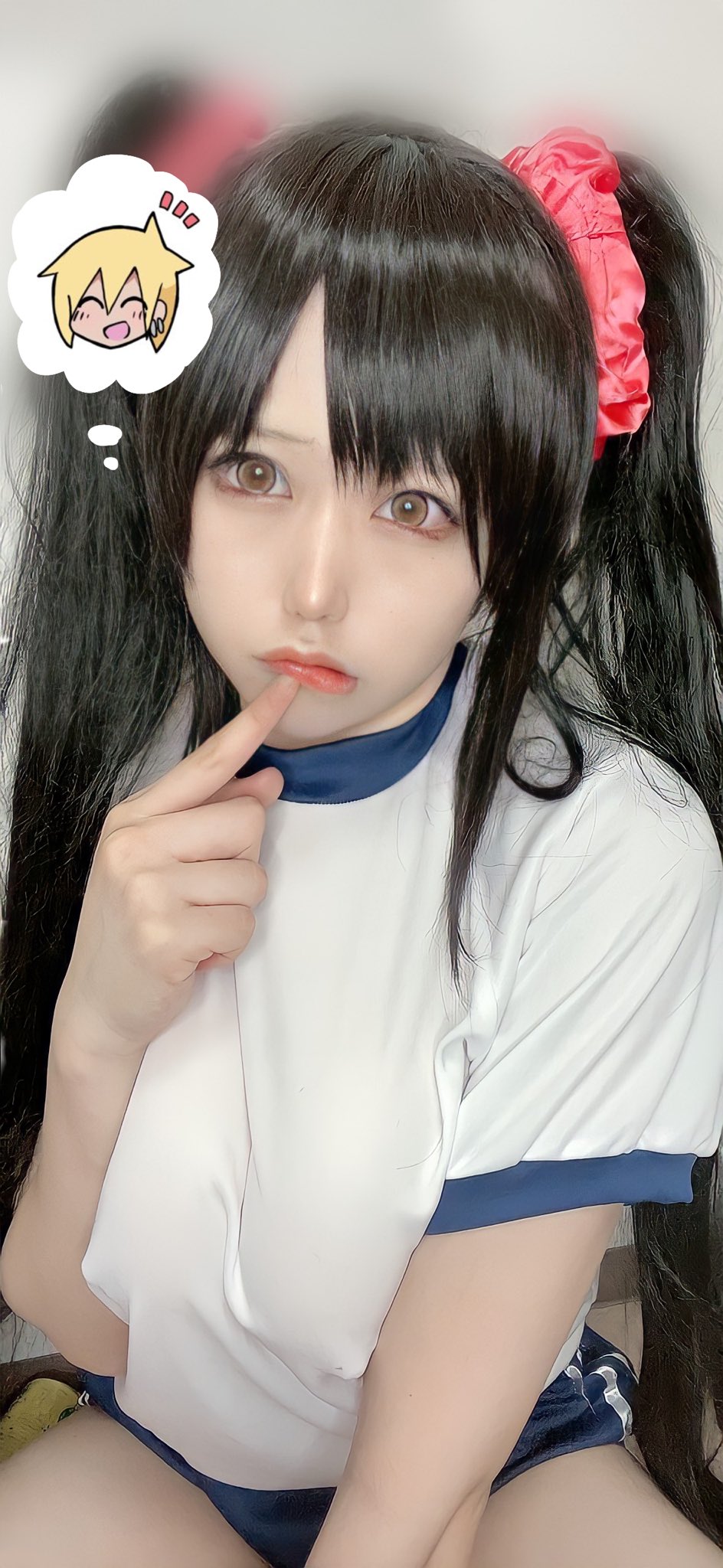みくる澪🍼 on X: チョロいので載せますしつー先生@white_stew のツインテちゃんです(꒳ )🤍 ⚠シリコンバストです乳首偽物です コスプレ⚠ t.coorZjvmMp2x  X
