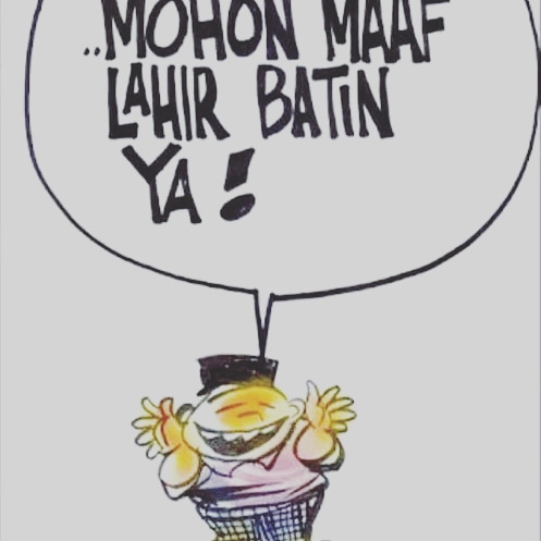 Sega kupat siram santen sedoyo lepat nyuwun ngapunten sedulur kabeh.. 🙏🙏🙏

#SelamatIdulFitri1442H