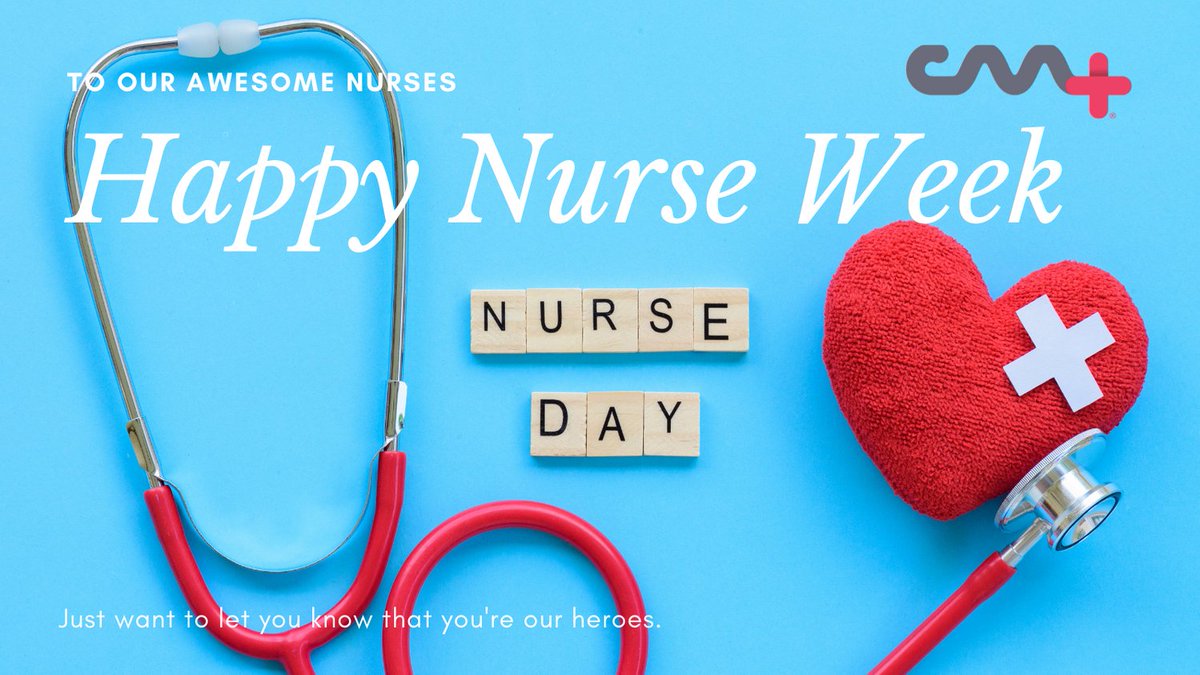 CMTCares's tweet photo. May 12th is #InternationalNursesDay and close the #NurseWeek .We want to celebrate it honoring all nurses that work daily with passion and sacrifice for their patients. #NurseDay #HealthCare #Adherence #SmartCaps https://t.co/DSaJ4dAprd