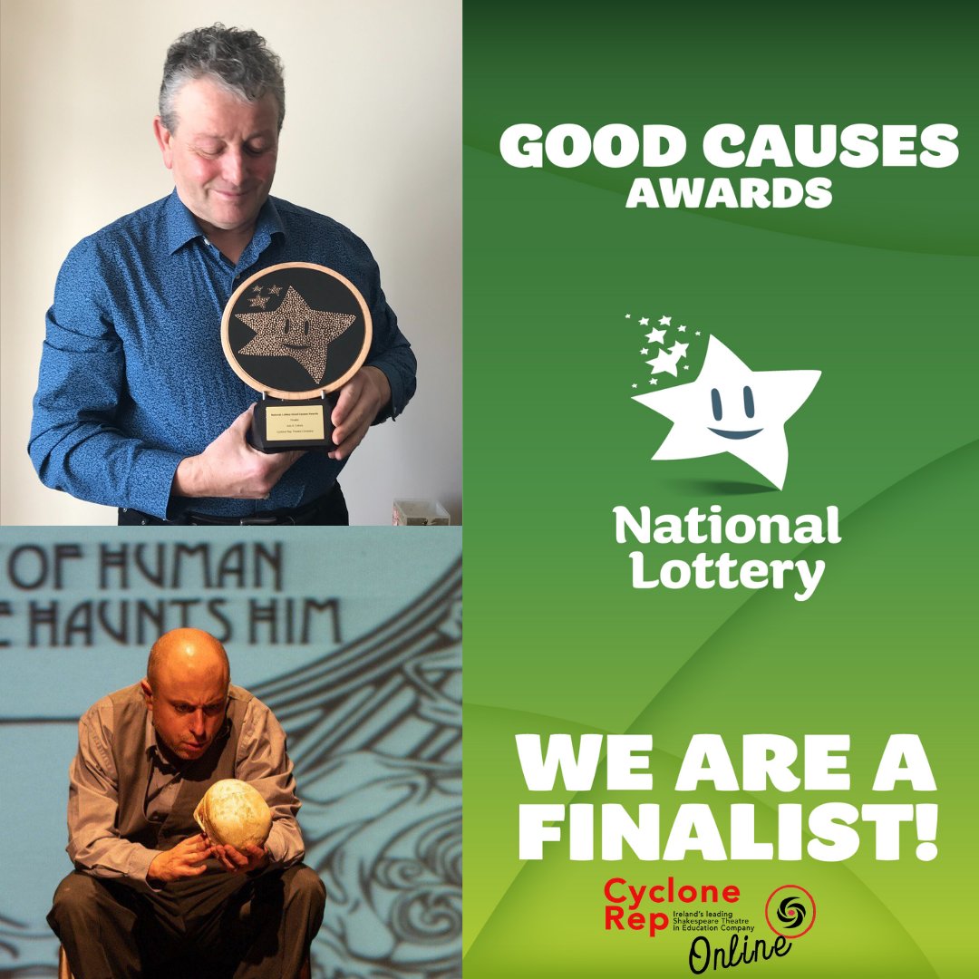 CycloneRep's tweet photo. We are finalists in the National Lottery Good Causes Awards in the Arts and Culture Category! Keep an eye on our Social media over the next few weeks for some more info..... #GoodCausesAwards #CycloneRep https://t.co/sB3JKGR6E0