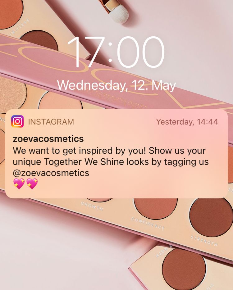 We create every product with love and care because we want to give you  a special moment of joy in your daily routine where you feel empowered and appreciate your uniqueness.

Tag @zoevacosmetics and show us your version of the Together We Shine Look.

#TogetherUnique #ZOEVA