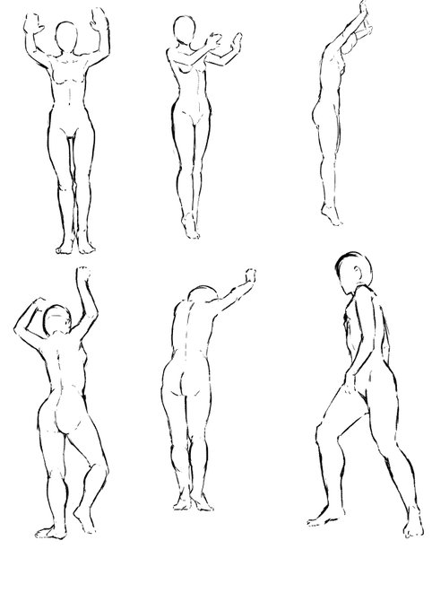 模写   無力 あまりに無力 