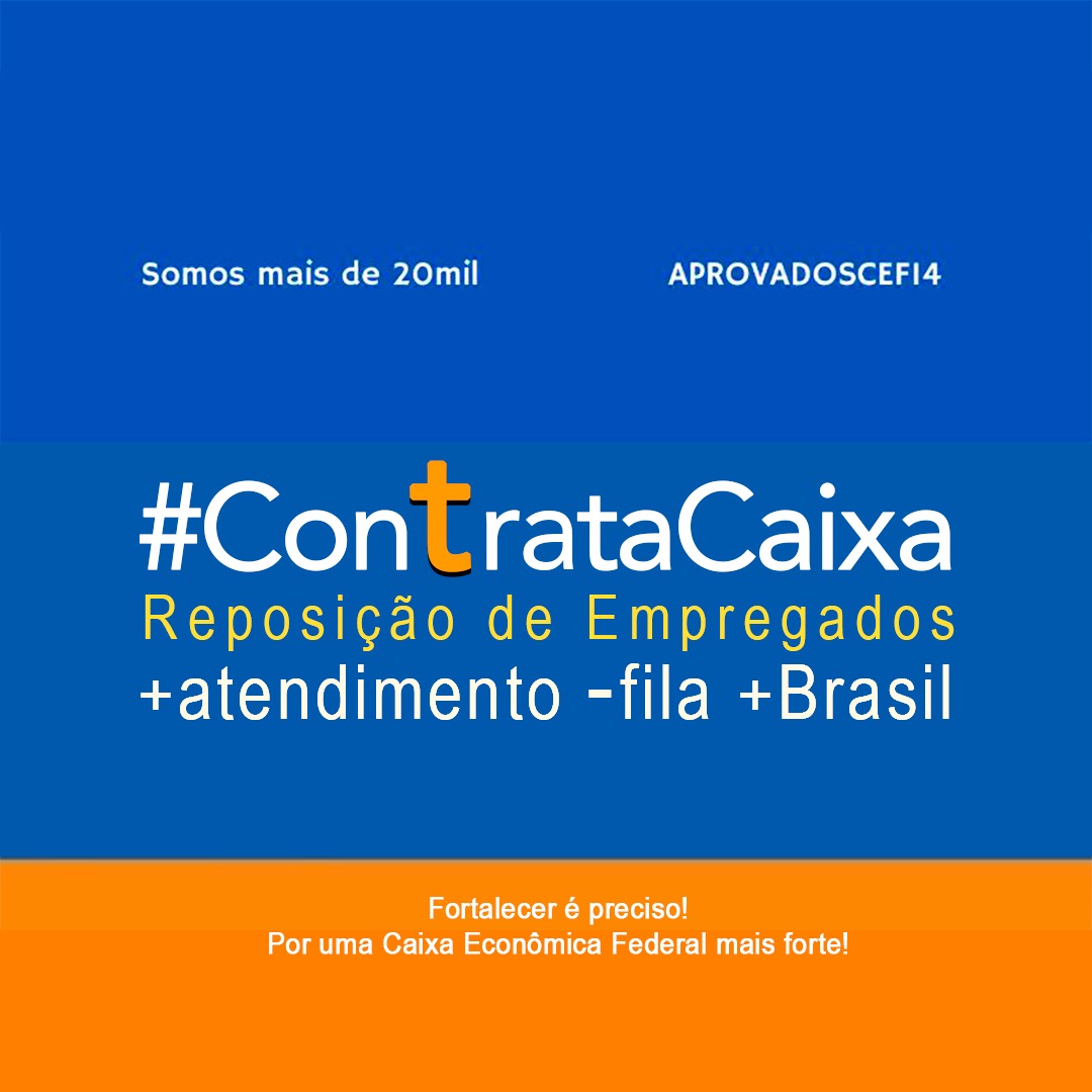 CostaSRose's tweet photo. Pedimos encarecidamente que a Fenae RECORRA! Precisamos de empatia por quem há 7 anos se comprometeu, estudou e sonhou com a Caixa. Estamos em um momento onde empatia nunca foi tão importante, basta ligar a TV.Vamos unir forças! #RECORREFENAE #ContrataCaixa
@fenaefederacao https://t.co/5Hcf0dePYE
