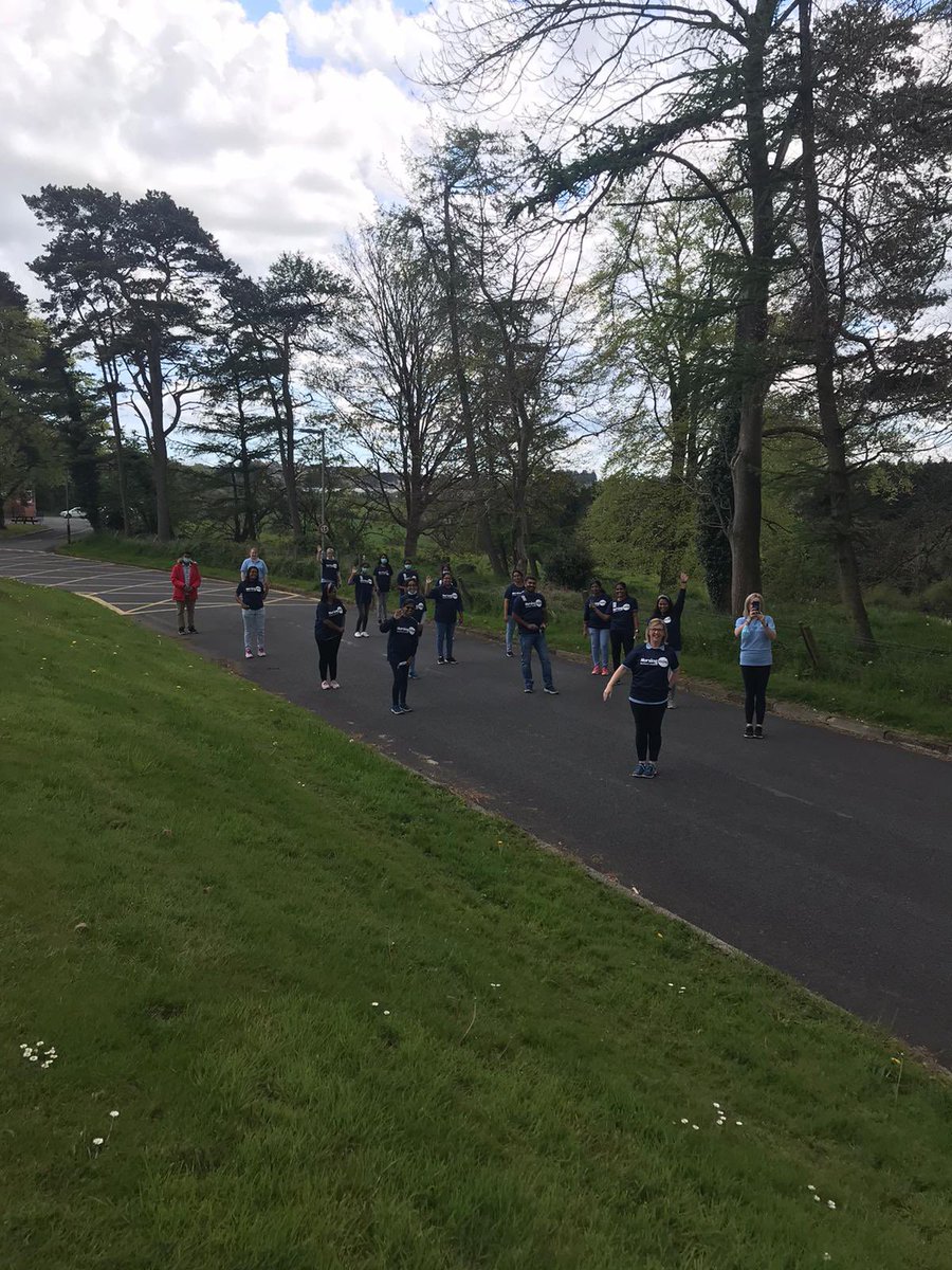 Celebrating International Nurses Day CEC teaching staff <a href="/HSCCEC/">Clinical Education Centre - CEC</a> have the pleasure of working with International Nurses from HSC Trusts this week on our International Nurse OSCE Preparation Programme.  Enjoying a socially distanced lunchtime walk. Working together Walking together