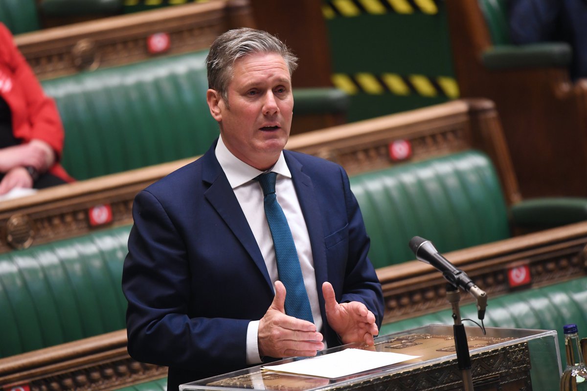Keir Starmer, Leader of the Opposition