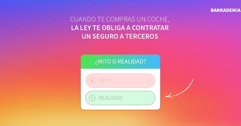 bankademia's tweet photo. Mitos sobre la contratación de seguros. Si quieres saber más sigue leyendo