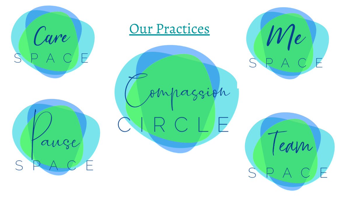 Six basic practices for three different settings: individuals, groups and teams.

compassionpractices.net/the-practices/ – you should have everything you need to get going immediately.

#compassion #care #team #space #teamwork #leadership #improvement #practice #individuals #groups #kindness