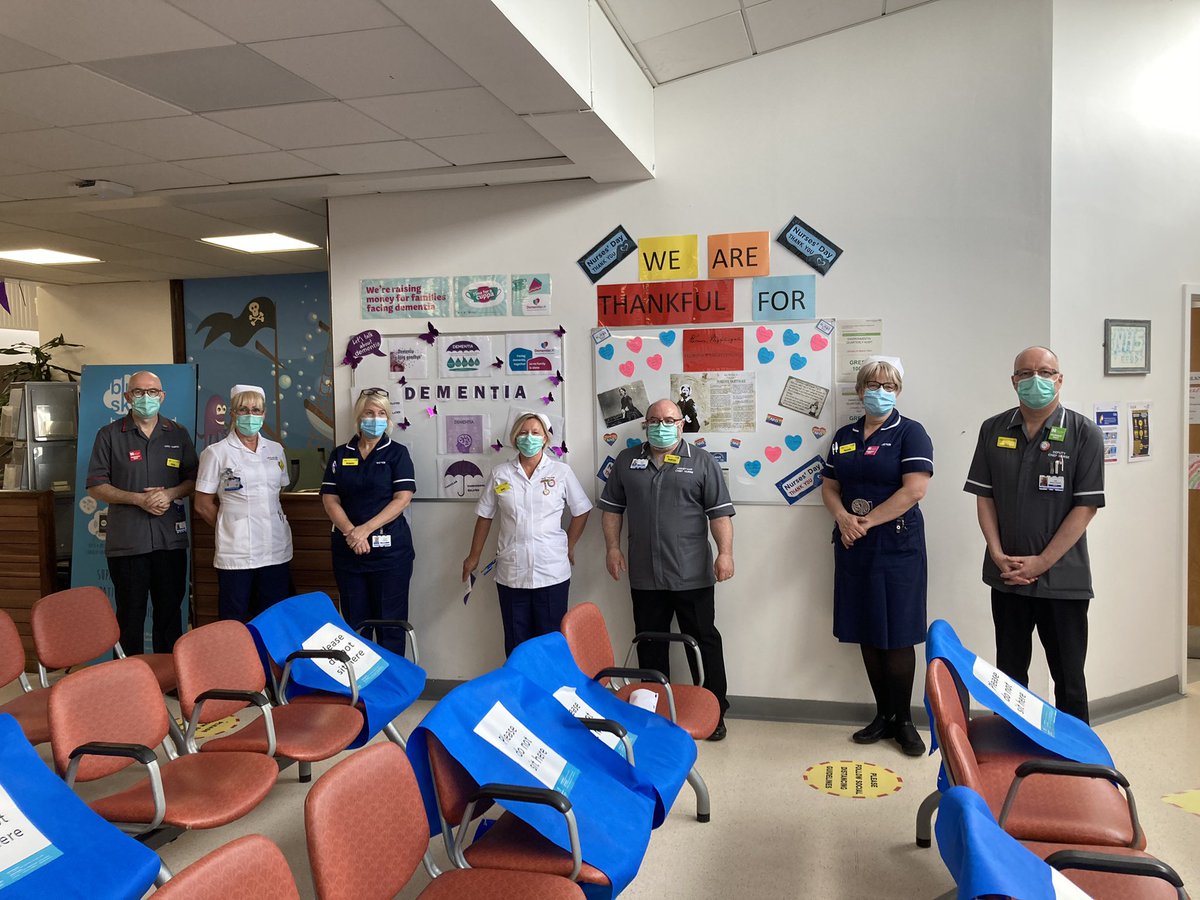 Fantastic displays today from our OPD department to celebrate nurses day. The positivity in the department today was great to be part of #BlackpoolHosp @PollarWalton @johanne_lickiss @andrewh07371428 @p4fabs @