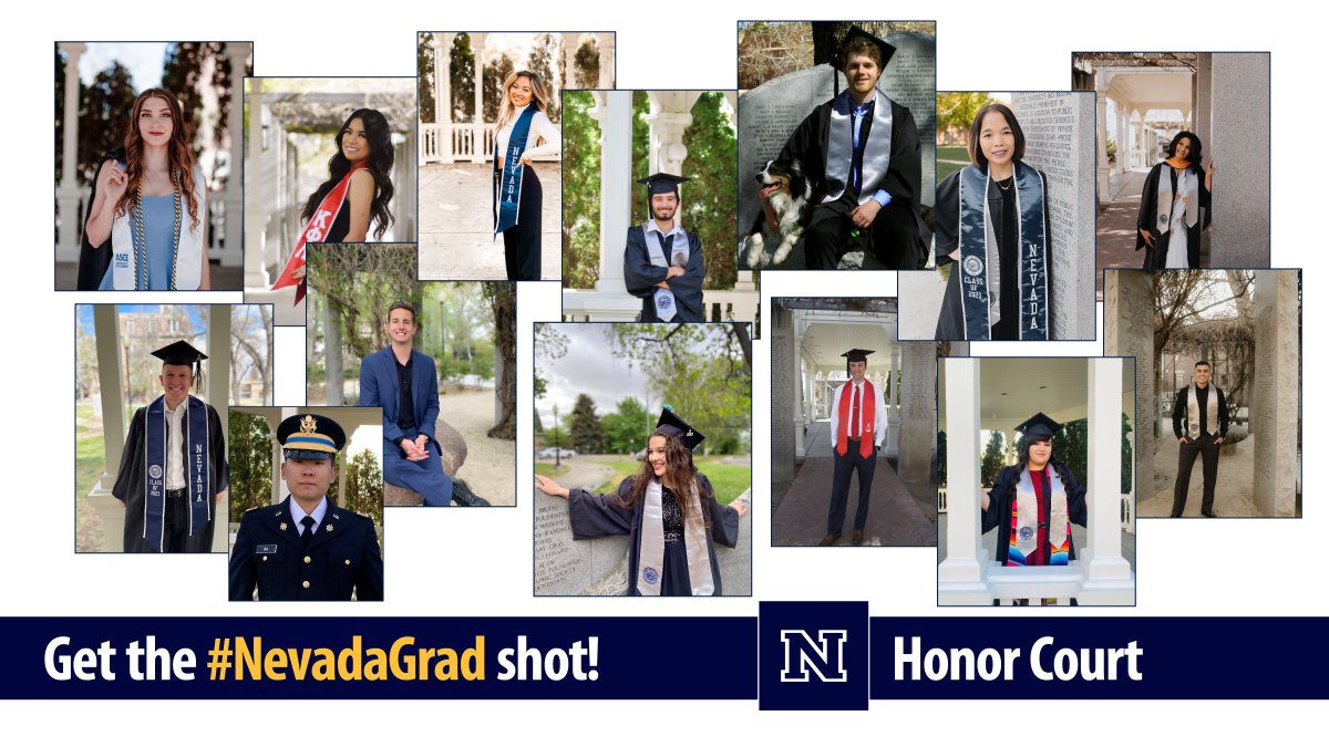 unevadareno's tweet photo. Hey grads-there's so many beautiful areas around campus to take photos before or after your Commencement ceremony. Consider taking your family and friends to some of your favorite, picturesque spots @unevadareno and show us your #NevadaGrad shot! #PackPride https://t.co/K3Cr3hmmFK
