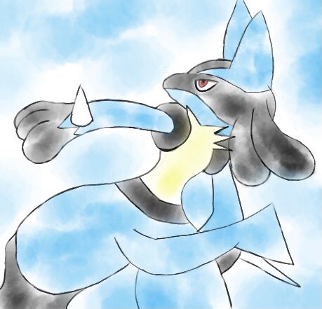 ルカリオのtwitterイラスト検索結果