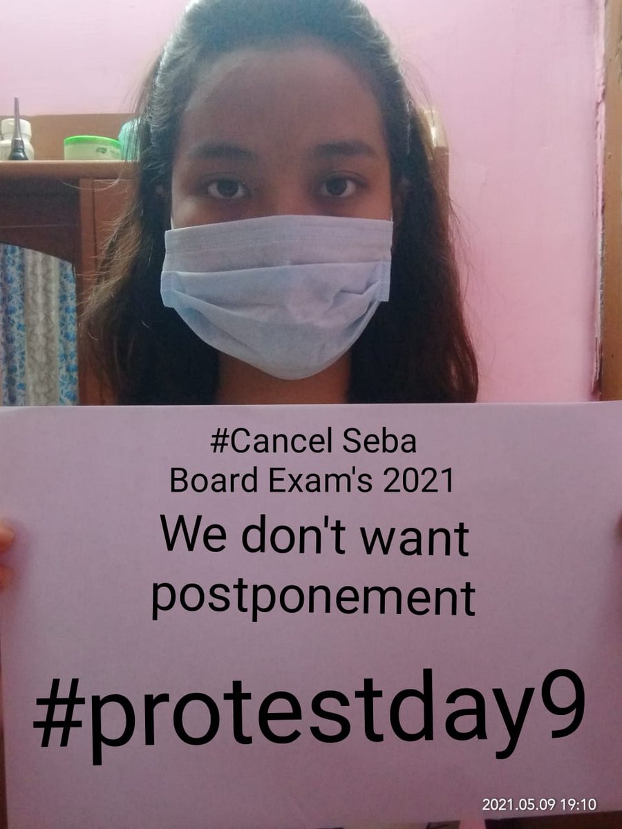 Student23817994's tweet photo. @ranojpegu It is time for cancellation!Is the offline exam worth risking the lives of lakhs of students who are not even vaccinated?Postponement is wastage of time You cannot gurantee that we will be safe while giving offline exm
#cancelsebaboardexam2021
#cancelassamboardexam2021 https://t.co/1iz8icZwT9