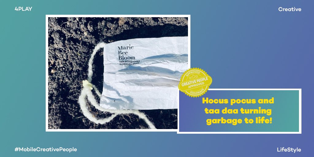 4play_people's tweet photo. All we need is eco-friendly magic!🪄
#ecofriendly #creative #lifestyle #garbage #ecofriendlymask♻️ https://t.co/1HN0DDNFKT