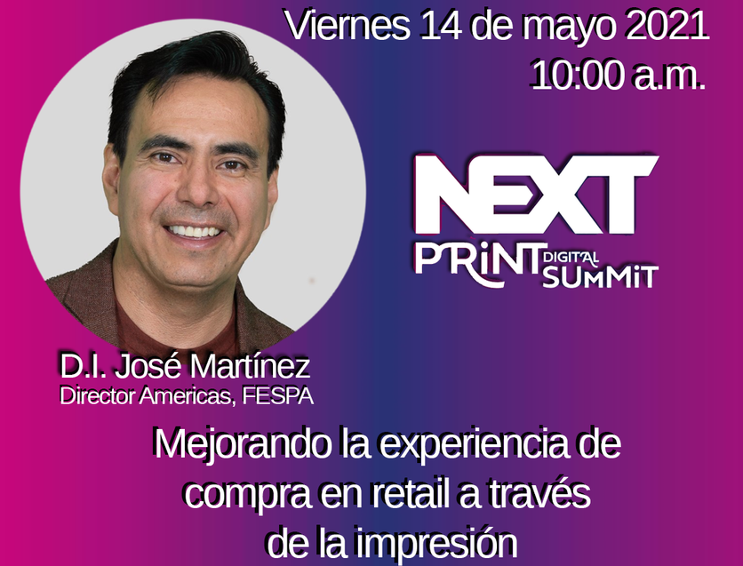 FESPAMexico's tweet photo. 🔥Tu registro aquí 👉https://t.co/b0Wi7KJM29, disfruta de la conferencia impartida por Jose Martinez, "Mejorando la experiencia de compra en retail a través de la impresión"
🔥Viernes 14 de mayo, 10:00 a.m.🔥
#print #nextprint #fespamx #retail #retaildesign #retailexperience https://t.co/0dARtL9rKF