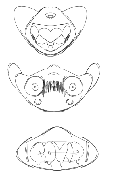had to design masks for a class and i think they aight 