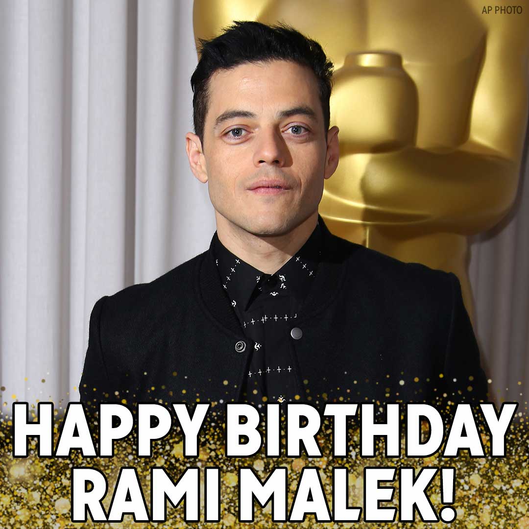 Happy birthday Rami Malek!  The Oscar-winning actor turns 40 today  