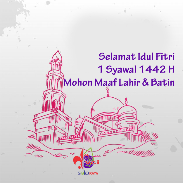VciSoloraya's tweet photo. Selamat Idul Fitri 1 Syawal 1442 H untuk Sodaraku Umat Muslim, Mohon Maaf Lahir &amp; Batin.
Selamat memperingati Kenaikan Isa Almasih 13 Mei 2021 untuk Sodaraku Umat Kristiani, Damai Sejahtera. https://t.co/5gKNvc52FN