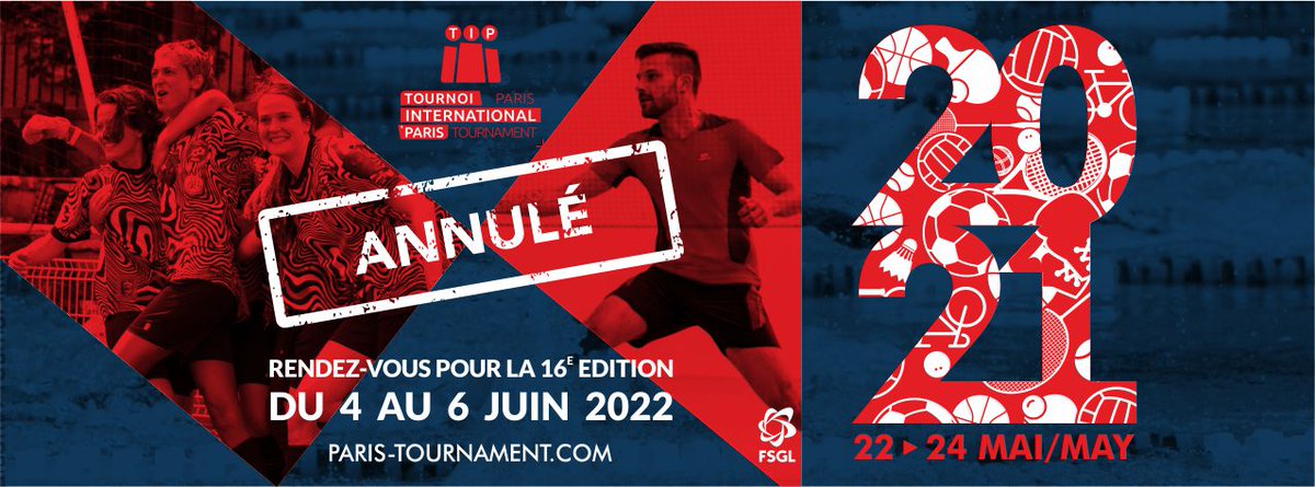 TIP_paris's tweet photo. Rendez-vous pour cette 16ème Edition du 04 au 06 juin 2022 !!🥇🥈🥉
Les associations organisatrices, la FSGL et la Commission vous donneront des news au fur et à mesure  d’ici à cet Automne !!! D’ici là, prenez soin de vous et de vos proches !
#LGBT  #FSGL #faisonsdusportensemble https://t.co/pZxmjxoaoE