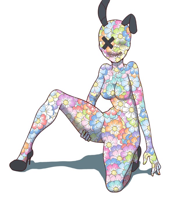 ゼンタイフェチ。 #zentai #全身タイツ #ゼンタイ #original #オリジナル #illustration #イラスト #キャラクター 