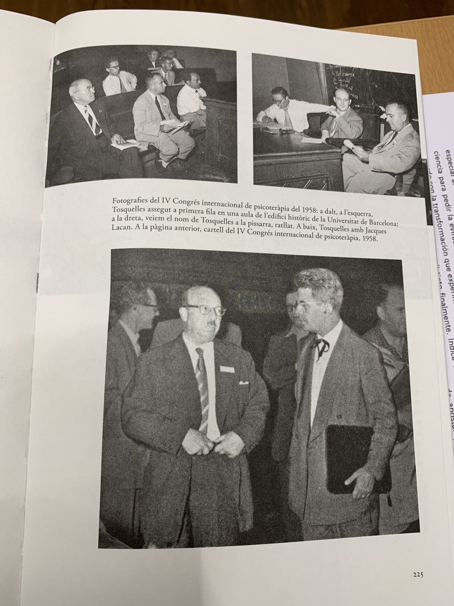 mibapu's tweet photo. Francesc Tosquelles i Jacques Lacan a Barcelona, el 1958. (Joana Masó, “Tosquelles. Curar les institucions”. ) ⁦@arcadia_ed⁩ https://t.co/8brYfoGifG