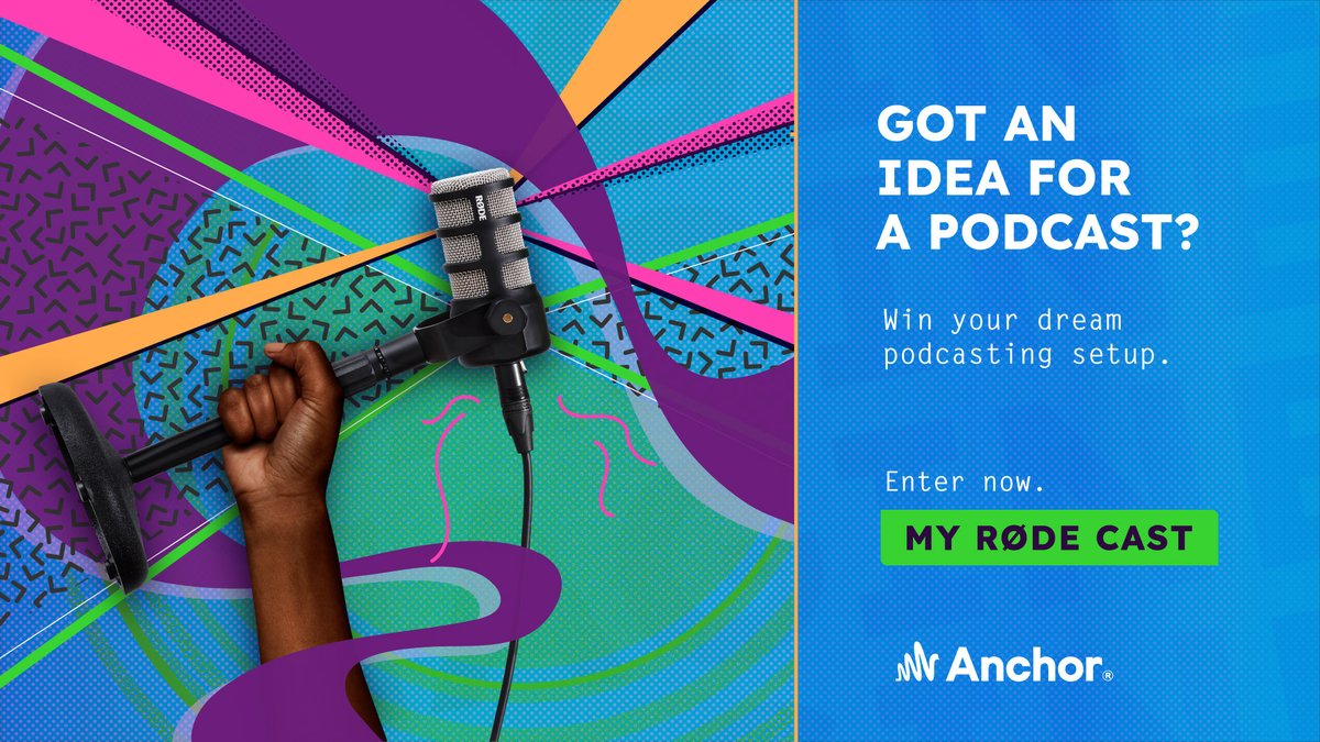 We know you all have great ideas 👀

Submit your 1-2 minute short-form podcast or trailer to <a href="/rodemics/">RØDE</a>' My RØDE Cast competition for a chance to win some amazing gear. Enter now: myrodecast.com