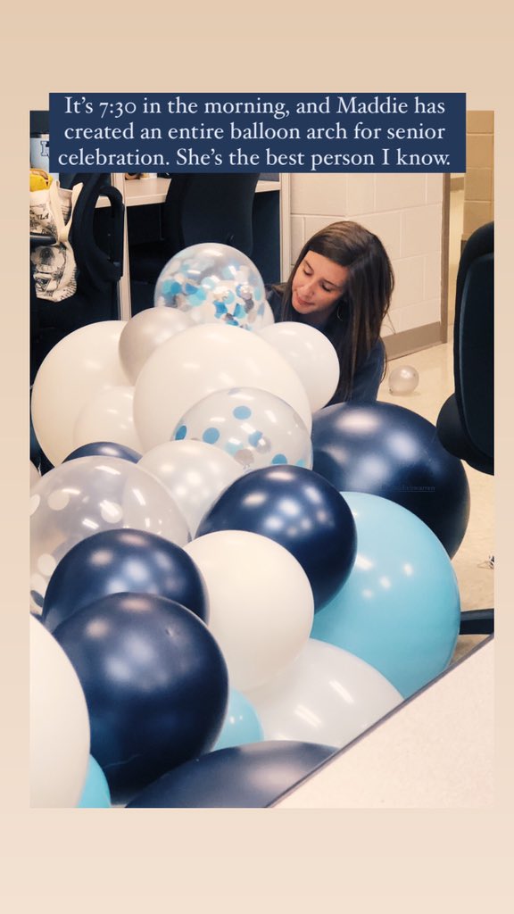 Senior celebration festivities are in full swing!